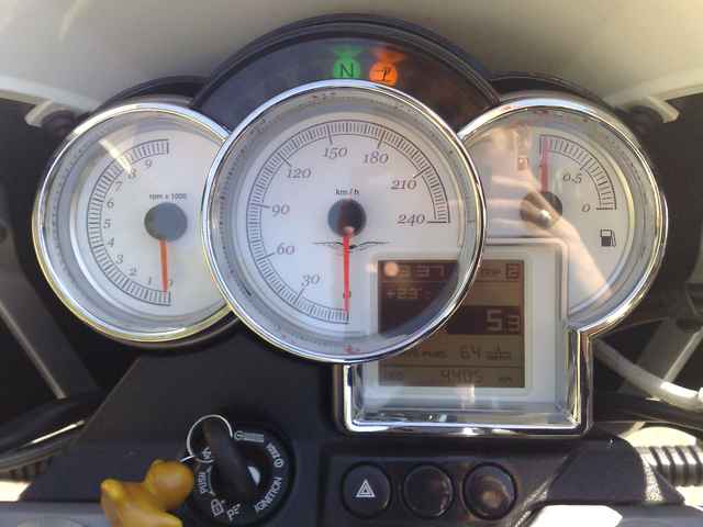Tableau de bord Moto Guzzi 1200 Sport Tableau de bord Moto Guzzi 1200 Sport