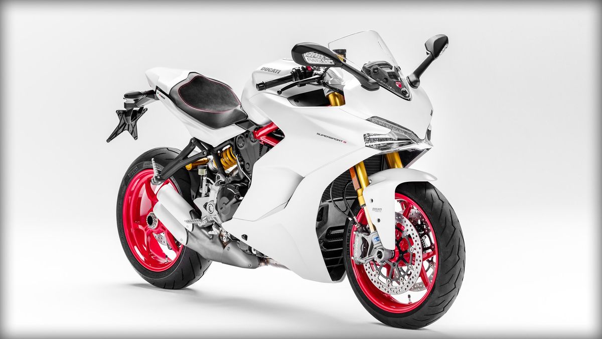 Ducati SuperSport S 2017 blanche