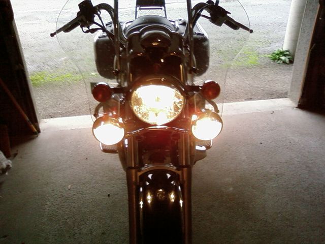 Moto Guzzi California vue de face Moto Guzzi California vue de face