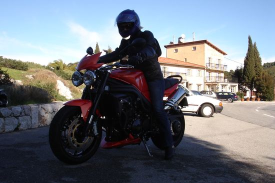Triumph Speed Triple vue avant gauche Triumph Speed Triple vue avant gauche