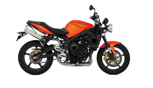 Triumph Street Triple vue de droite Triumph Street Triple vue de droite