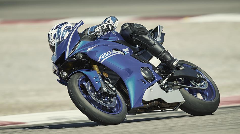 Yamaha R6 2017 en action