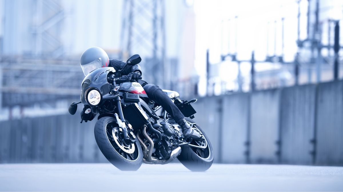 Yamaha XSR 900 Abarth sur l'angle