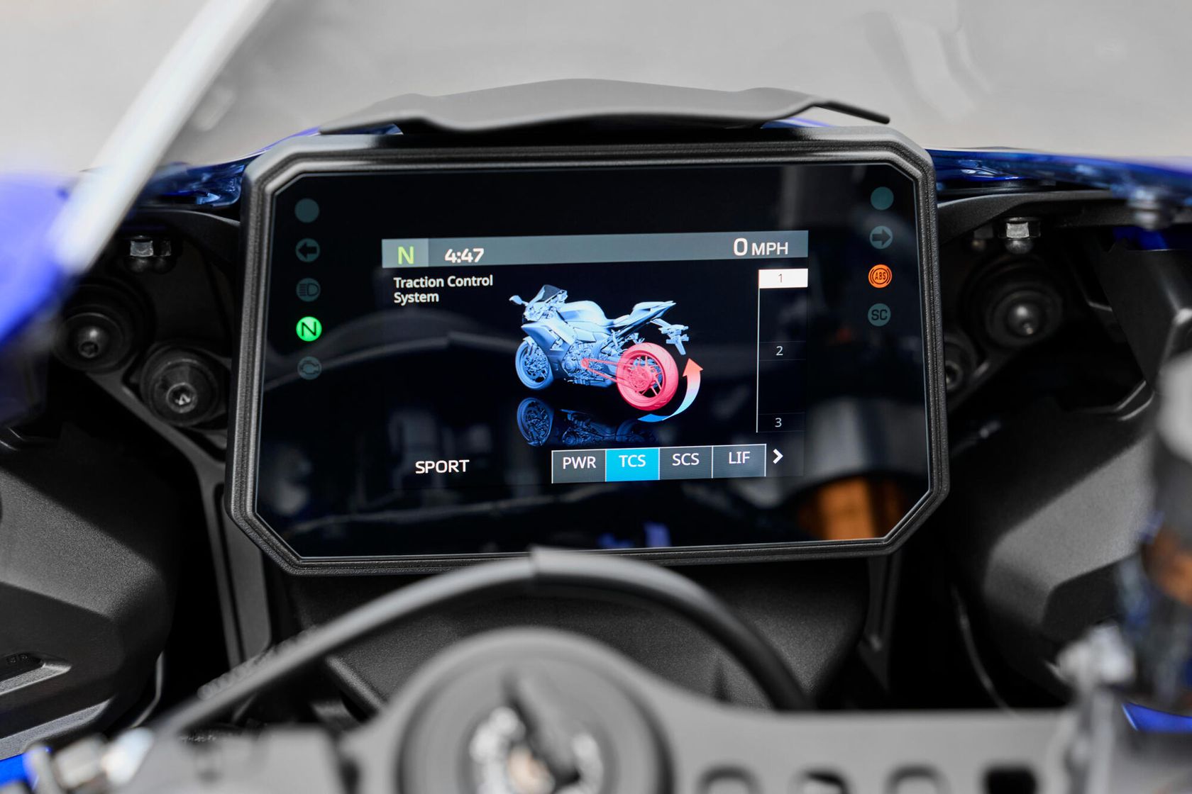 Ecran Yamaha R7 2026 Ecran Yamaha R7 2026