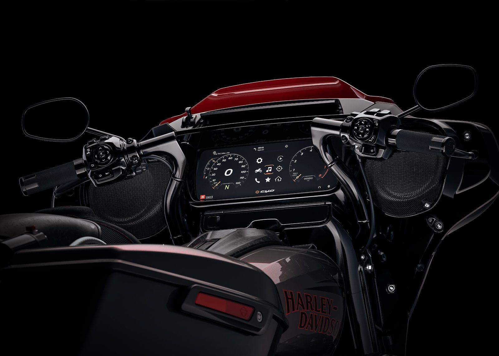 Ecran Harley CVO Street Glide ST 2026 Ecran Harley CVO Street Glide ST 2026