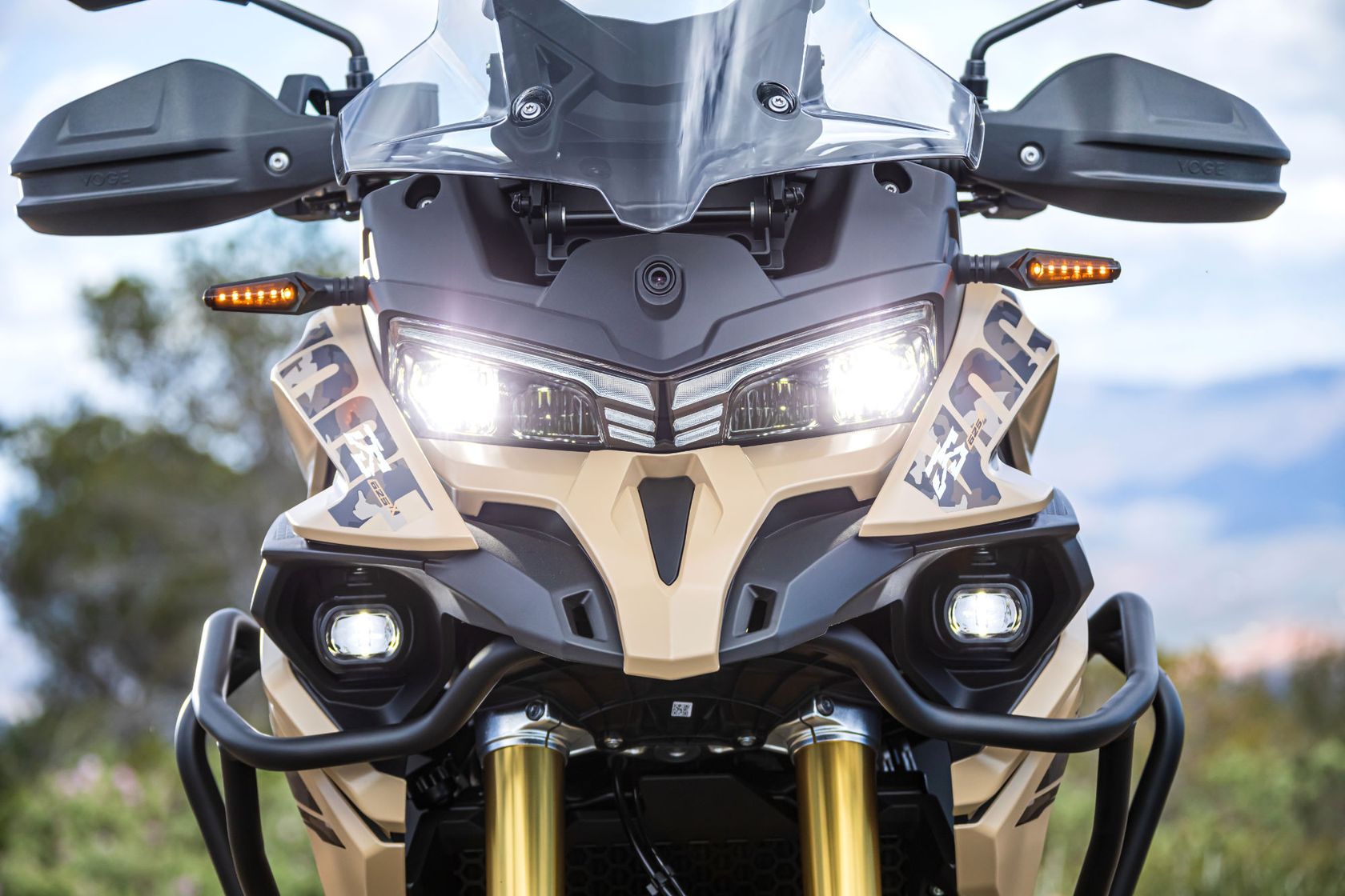 Face avant Voge DS625X 2026 Face avant Voge DS625X 2026