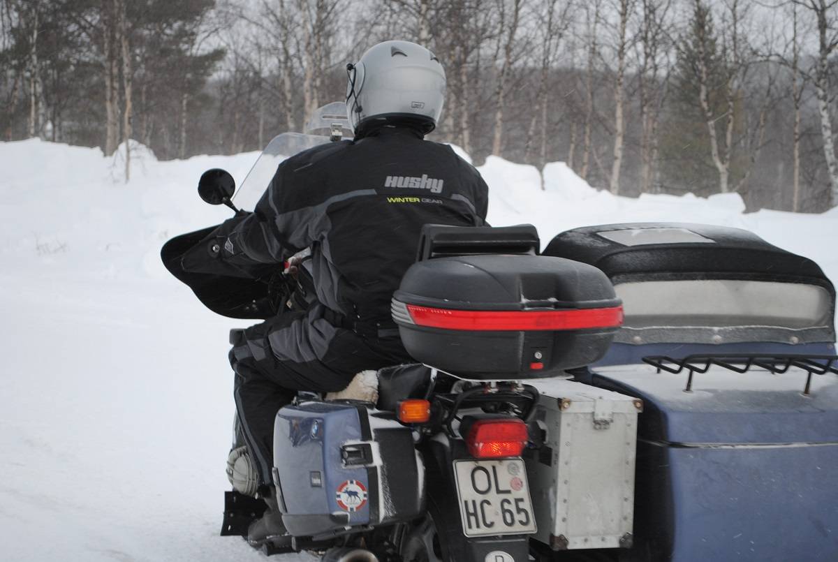 Equipement scooter ou moto hiver